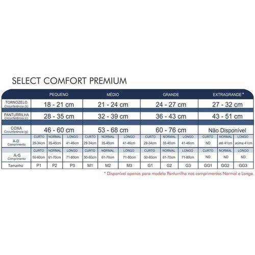 Assistência Técnica, SAC e Garantia do produto Meia Calça Sigvaris Select Comfort Premium 862AT 20-30mmHg