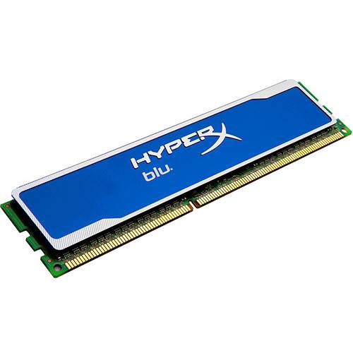 Assistência Técnica, SAC e Garantia do produto Memória 4GB Kingston HyperX Blu 1600mhz DDR3