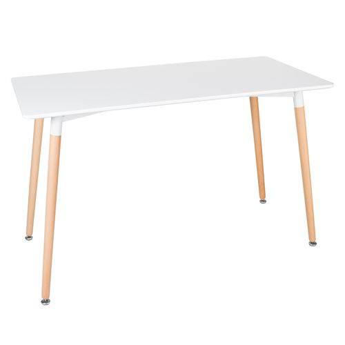 Assistência Técnica, SAC e Garantia do produto Mesa de Jantar Eames - Square - 60 X 120 Cm - Branco