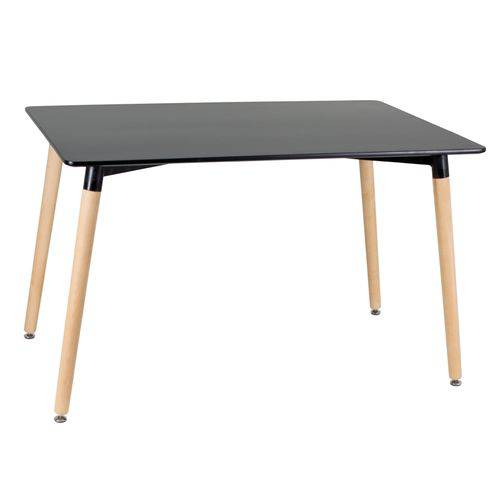 Assistência Técnica, SAC e Garantia do produto Mesa de Jantar Eames Square - 80 X 120 Cm - Preto