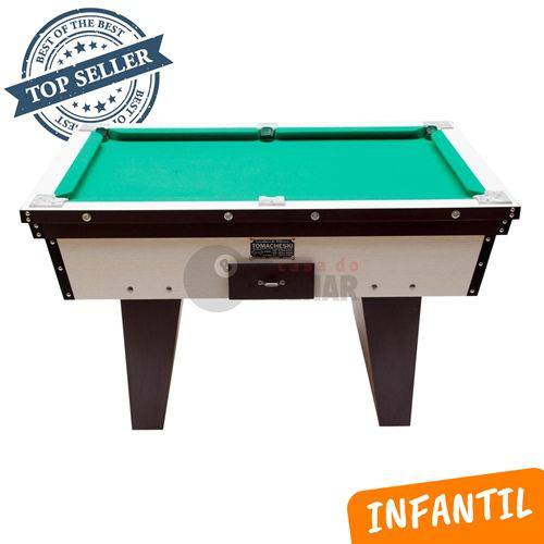 Assistência Técnica, SAC e Garantia do produto Mesa de Sinuca Infantil Tomacheski 117x77x68 Artesanal