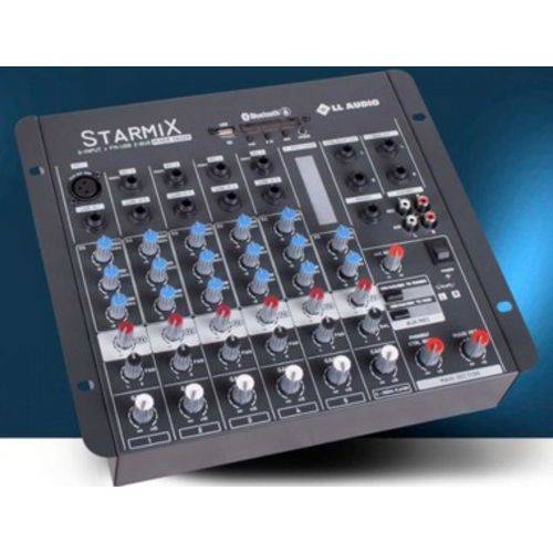 Assistência Técnica, SAC e Garantia do produto MESA DE SOM STARMIX S602R BT com BLUETOOH e USB LL AUDIO