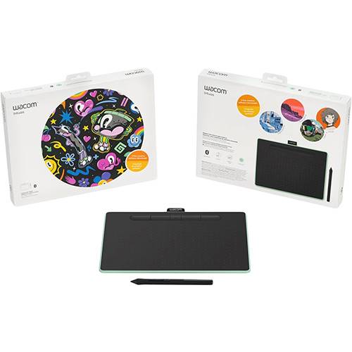 Assistência Técnica, SAC e Garantia do produto Mesa Digitalizadora Wacom Intuos Creative Pen Tablet Bluetooth Medium Green (ctl6100wle0)