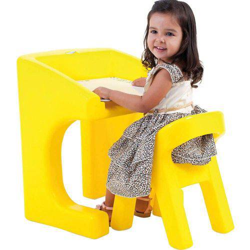 Assistência Técnica, SAC e Garantia do produto Mesa Infantil com Cadeira Xalingo Brinquedos Amarelo