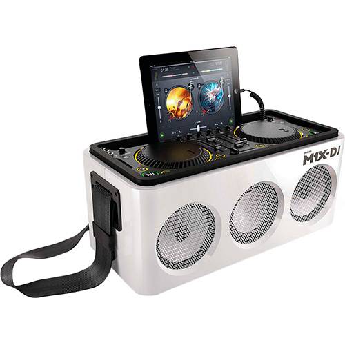 Assistência Técnica, SAC e Garantia do produto Micro System M1x Dj Philips 60w de Potência e Conexão com Iphone, Ipad, Ipod e Bluetooth - Branco