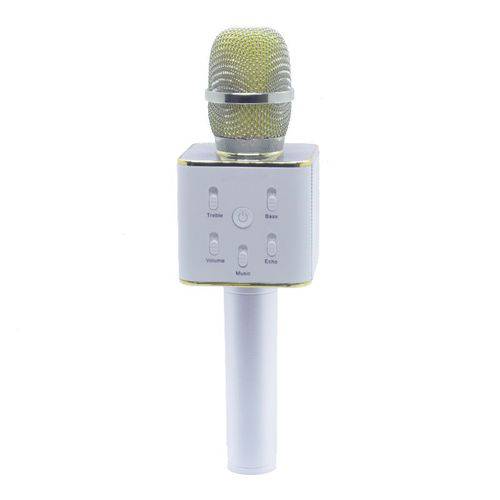 Assistência Técnica, SAC e Garantia do produto Microfone Alto Falante Karaokê Bluetooth Videokê Usb