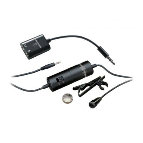 Assistência Técnica, SAC e Garantia do produto Microfone de Lapela para Câmeras/smartphones Audio Technica ATR-3350 IS