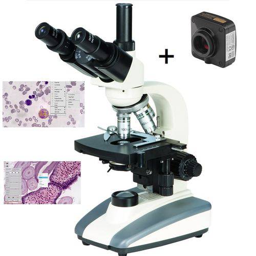 Assistência Técnica, SAC e Garantia do produto Microscopio Trinocular LED com Câmera USB 3.1 Megapixels