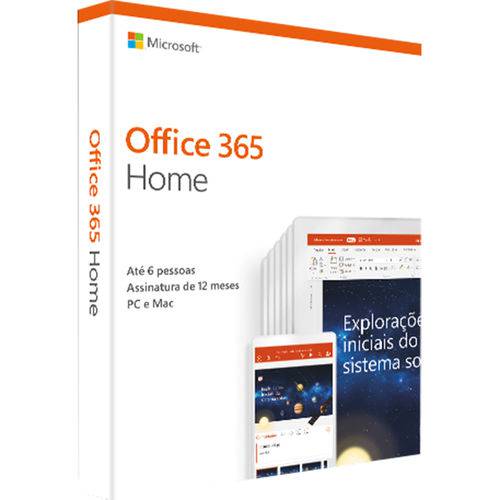 Assistência Técnica, SAC e Garantia do produto Microsoft Office 365 Home - 2019: 6 Licenças 'PC, Mac, Android e IOS' + 1 TB de HD Virtual para Cada Licença