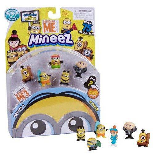 Assistência Técnica, SAC e Garantia do produto Mineez Minions Cartela com 6 Personagens - Dtc