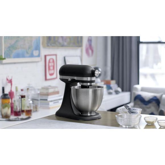 Assistência Técnica, SAC e Garantia do produto Mini Batedeira Stand Mixer Artisan Matte Black Kitchenaid