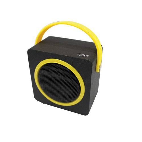 Assistência Técnica, SAC e Garantia do produto Mini Caixa de Som Bluetooth 10w Amarelo Color Box Sk404 Oex