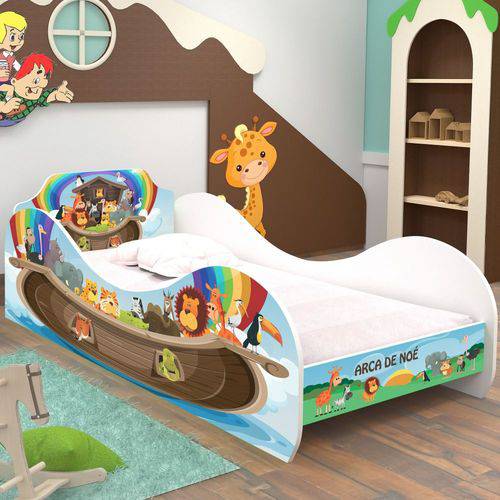 Assistência Técnica, SAC e Garantia do produto Mini Cama Infantil 100% MDF - Arca de Noé - RPM Móveis