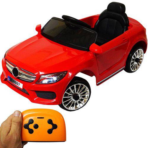 Assistência Técnica, SAC e Garantia do produto Mini Carro Elétrico Infantil Criança 6V com Controle Remoto Importway Mercedes Vermelho BW-007-VM