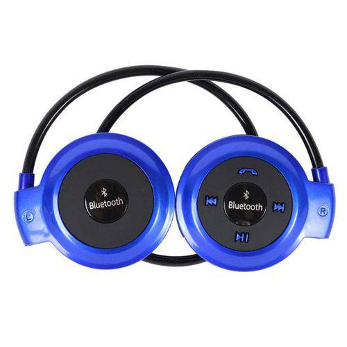 Assistência Técnica, SAC e Garantia do produto Mini Fone de Ouvido HeadSet Estéreo Bluetooth Azul 503