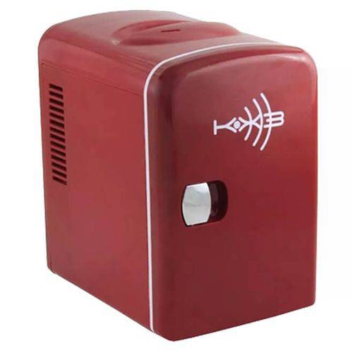 Assistência Técnica, SAC e Garantia do produto Mini Geladeira Retro Vermelha com Logo Kx3 K1066