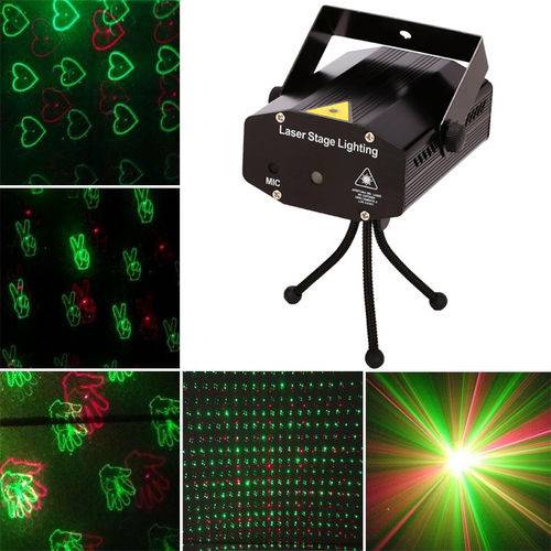 Assistência Técnica, SAC e Garantia do produto Mini Laser Projetor Strobo Canhão de Luz Holográfico Dj Balada Festa Iluminação