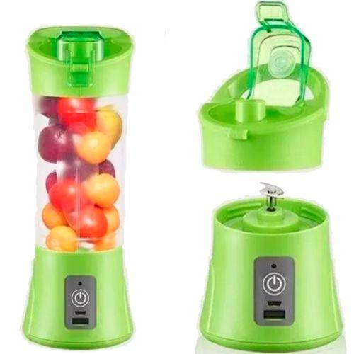 Assistência Técnica, SAC e Garantia do produto Mini Liquidificador Portátil Shake Juice Cup + Cabo USB - Verde