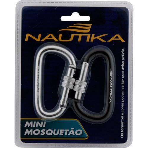 Assistência Técnica, SAC e Garantia do produto Mini Mosquetão 8mm 2 Peças - Nautika