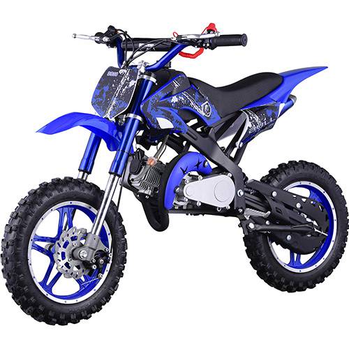 Assistência Técnica, SAC e Garantia do produto Mini Moto Cross KR-DB08 49CC Azul - Bull Motors