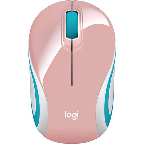 Assistência Técnica, SAC e Garantia do produto Mini Mouse M187 Sem Fio Rosa 1000dpi - Logitech