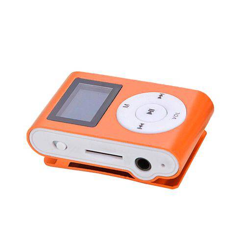 Assistência Técnica, SAC e Garantia do produto Mini Mp3 Player C/ Fone de Ouvido Laranja