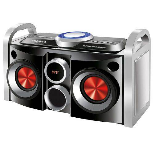 Assistência Técnica, SAC e Garantia do produto Mini System MS-08B Super Sound Box Entrada USB e SD, 30W RMS - Mondial