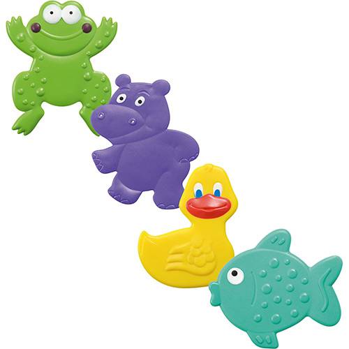 Assistência Técnica, SAC e Garantia do produto Mini Tapetes para Banho Multikids Baby Bath & Fun