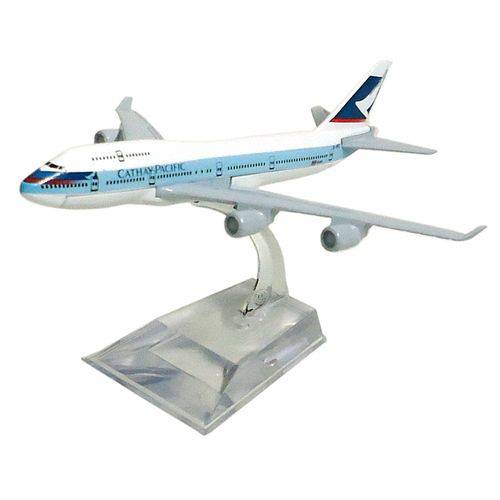 Assistência Técnica, SAC e Garantia do produto Miniatura Boeing 747-400 Cathay Pacific - 16 Cm