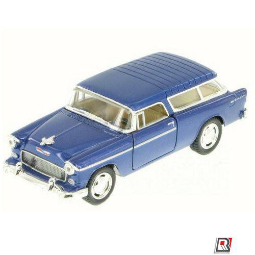 Assistência Técnica, SAC e Garantia do produto Miniatura Carro de Coleção Chevrolet Chevy Nomad Ano 1955 Vintage Cor Azul