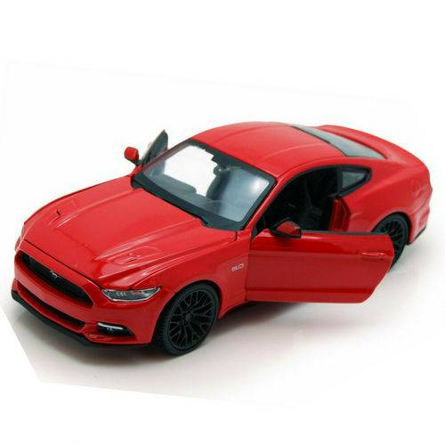 Assistência Técnica, SAC e Garantia do produto Miniatura Carro de Coleção Ford Mustang GT 2015 Escala 1/24 Cor Vermelho