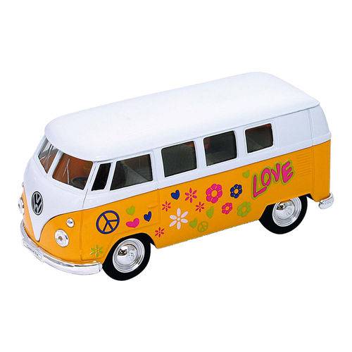 Assistência Técnica, SAC e Garantia do produto Miniatura Carro de Coleção Volkswagen T1 Bus / Kombi Ano 1963 Cor Amarelo