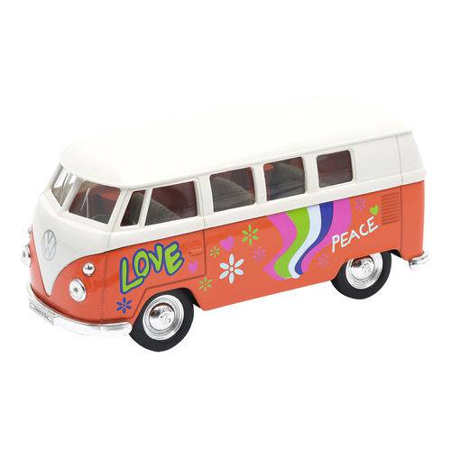 Assistência Técnica, SAC e Garantia do produto Miniatura Carro de Coleção Volkswagen T1 Bus / Kombi Ano 1963 Cor Laranja