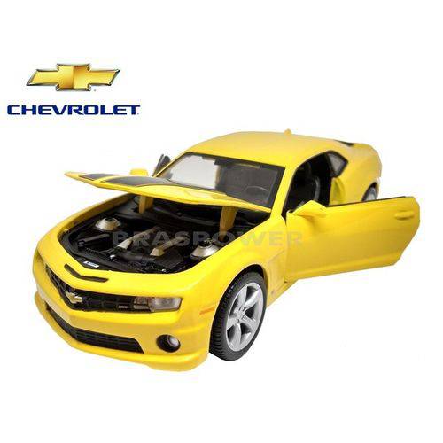 Assistência Técnica, SAC e Garantia do produto Miniatura Chevrolet Camaro Ss Rs Amarelo Maisto Escala 1:24