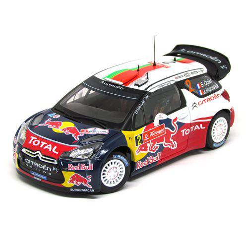 Assistência Técnica, SAC e Garantia do produto Miniatura Citroen Ds3 Wrc 2011 Rallye 1:18 Norev