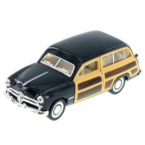 Assistência Técnica, SAC e Garantia do produto Miniatura de Coleção Ford Antigo Woody Wagon 1949 1/40 Ferro Cor Preto