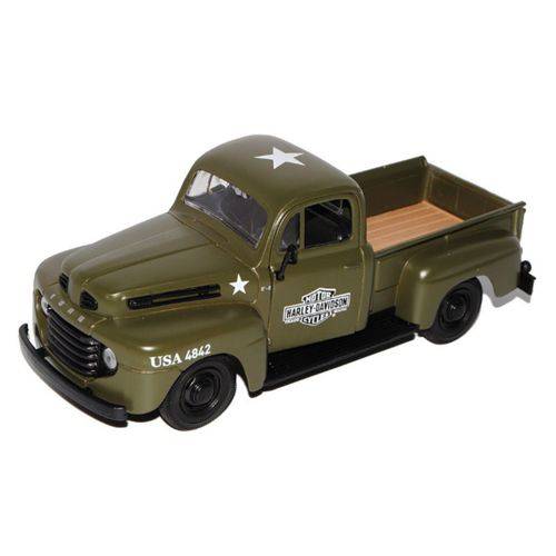 Assistência Técnica, SAC e Garantia do produto Miniatura Ford F-1 Pickup 1942 + Moto Harley Wla Flathead Militar USA 1:24 Maisto