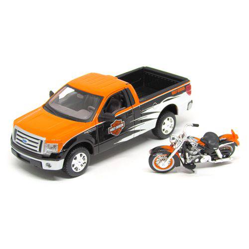 Assistência Técnica, SAC e Garantia do produto Miniatura Ford F-150 + Moto Harley Flh Duo Glide 1:24 Maisto