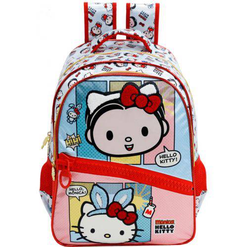 Assistência Técnica, SAC e Garantia do produto Mochila 16 Hello Kitty - Monica Hello Monica - 7922 - Artigo Escolar