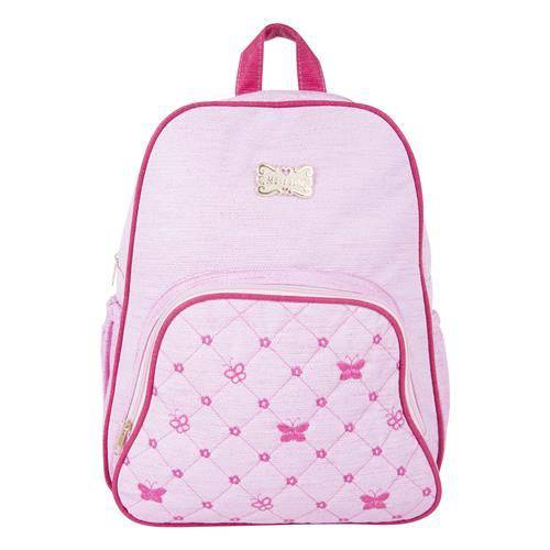 Assistência Técnica, SAC e Garantia do produto Mochila Bebê Maternidade Bordada Milão Rosa Mave Baby