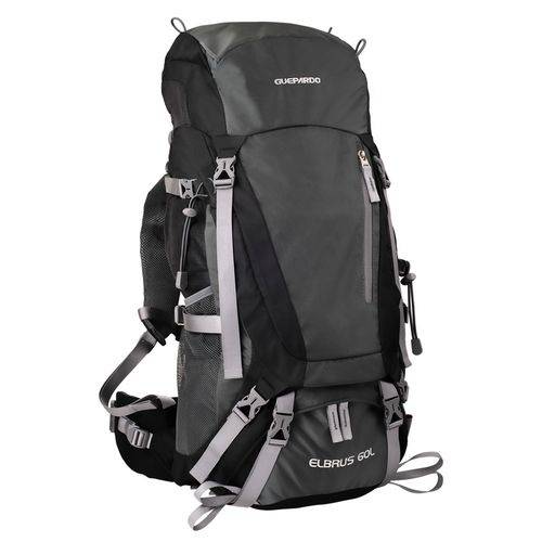 Assistência Técnica, SAC e Garantia do produto Mochila Cargueira Viagem Guepardo Elbrus 60 Litros com Capa de Chuva Impermeável