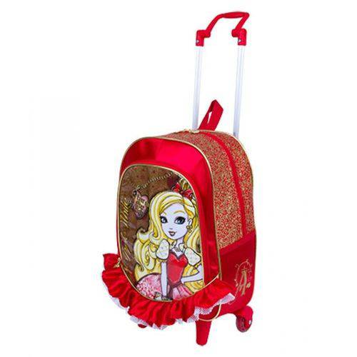 Assistência Técnica, SAC e Garantia do produto Mochila com Carrinho Ever After High Apple White 17y Grande 064745-03 - Sestini