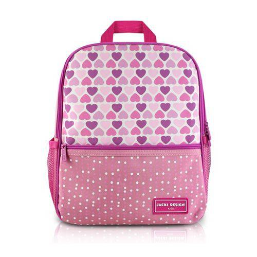 Assistência Técnica, SAC e Garantia do produto Mochila Costa Infantil Menina Rosa Coração Sapeka