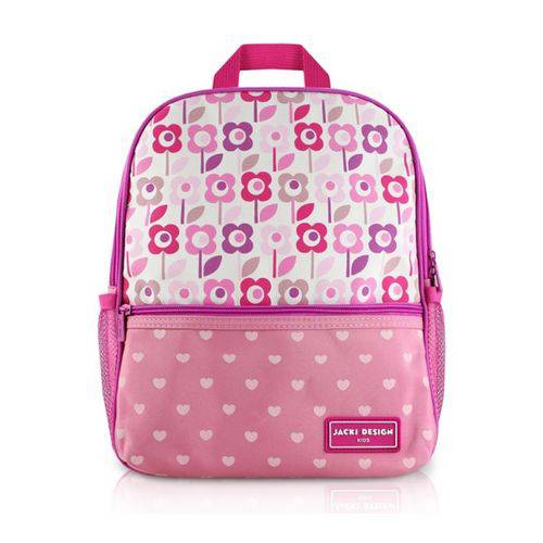 Assistência Técnica, SAC e Garantia do produto Mochila Costas Infantil Menina Rosa Flor Sapeka