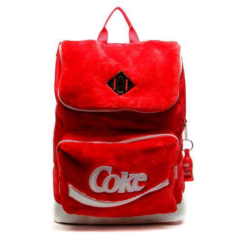 Assistência Técnica, SAC e Garantia do produto Mochila de Costas Coca Cola Plush Vermelho - Pcf Global