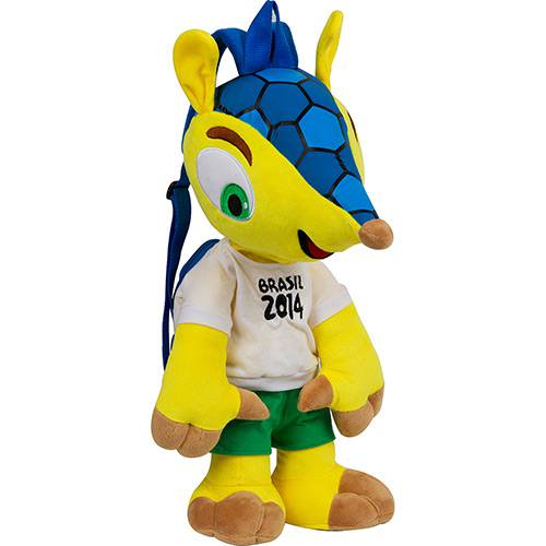 Assistência Técnica, SAC e Garantia do produto Mochila de Pelúcia Boneco Fuleco P Copa do Mundo da FIFA 2014 - FIFA