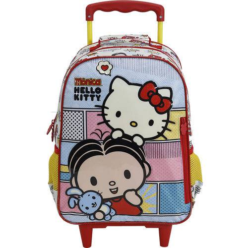 Assistência Técnica, SAC e Garantia do produto Mochila de Rodas Tamanho 16 Xeryus Mônica e Hello Kitty BFF - 7910