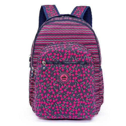 Assistência Técnica, SAC e Garantia do produto Mochila Escolar Cherry Fruit Azul/Vermelho - Spector