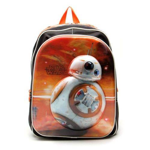 Assistência Técnica, SAC e Garantia do produto Mochila Escolar G Costas 3d Robô BB8 Star Wars 17x - Sestini