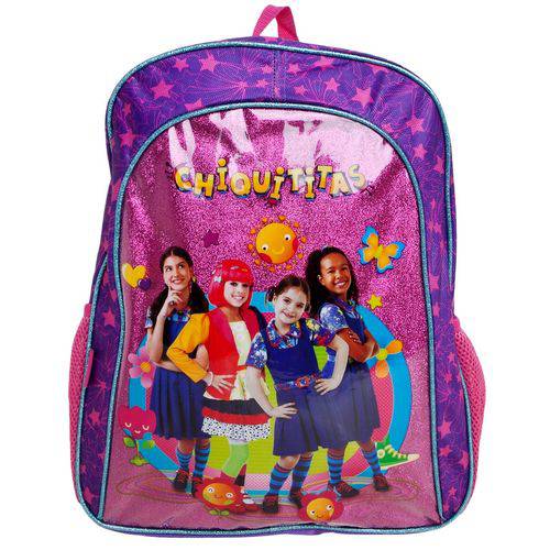 Assistência Técnica, SAC e Garantia do produto Mochila Escolar G de Costas Chiquititas Brilhar Novela Infantil Sbt - Pacific (942C04)